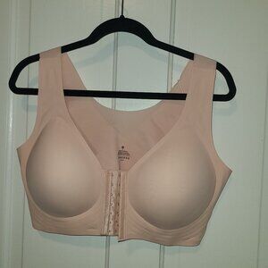 NWT Luna Hug Bra Front Close Pink 4XL Posture Support